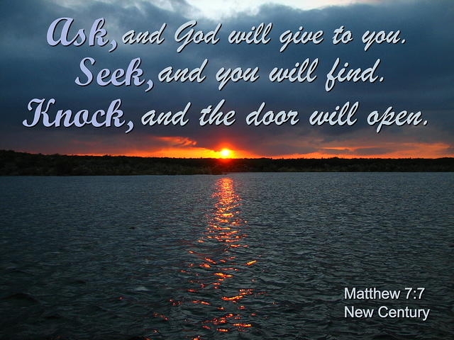 Ask-Seek-Knock