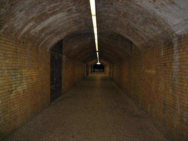S-Bahn station tunnel