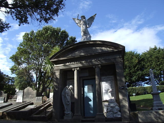Mausoleum, Karori Cemetery, Wellington, New Zealand
