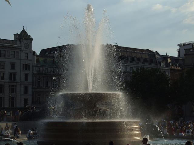 Fountain, Trafalgar Square, London