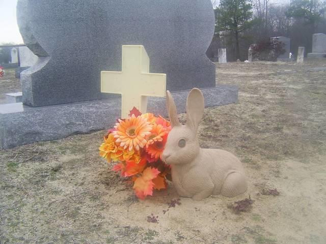 Bunny with Cross