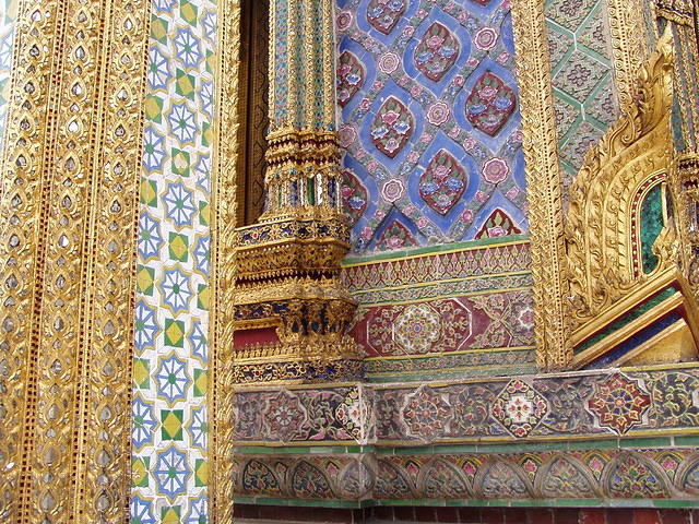 ornate tile work