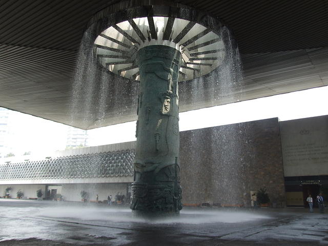 Fountain, Anthropological Museum, Mexico City