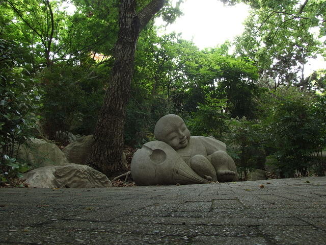 Baby Buddha, Chinese Gardens, Sydney, Australia