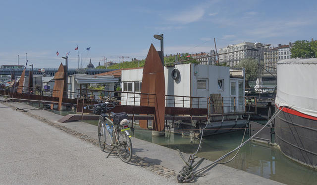 Lyon, les quais du Rhône