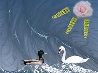 Swan and duck in Narnia