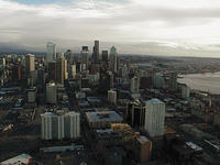 seattle skyline city view