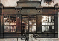 Old facade of shop