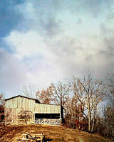 Barn On Top Of Hill - Southwest Virginia