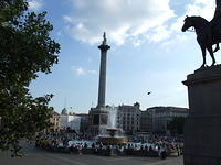 Nelson's Column, Trafalgar Square, London