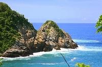 Huatulco coastline