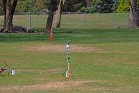 Water rocket ready for launch