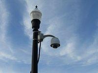 Camera on the lamp post