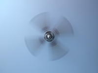 ceiling fan - moving slowly