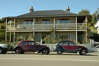 Two citroens in Akaroa