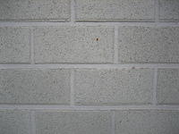 White stone brick wall