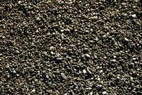 Finely pebbled beach