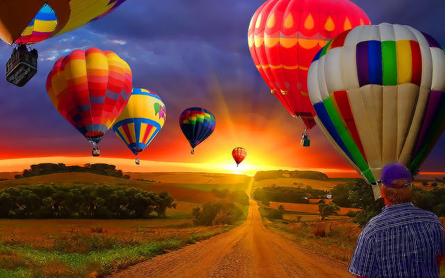 Country-Road-with-Balloons