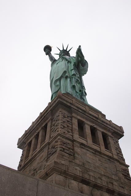 Statue of Liberty from Pedestal