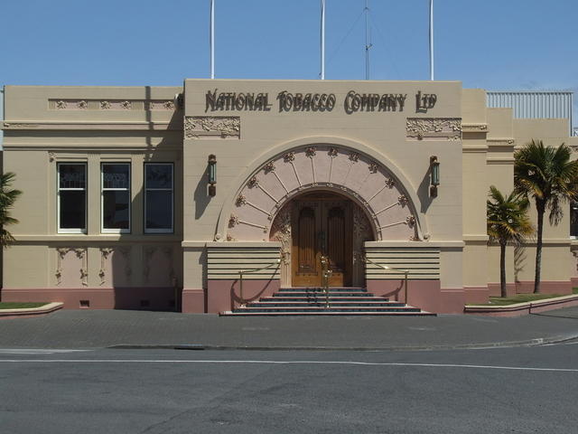 Art Deco National Tobacco Co. Bldg, Napier, New Zealand