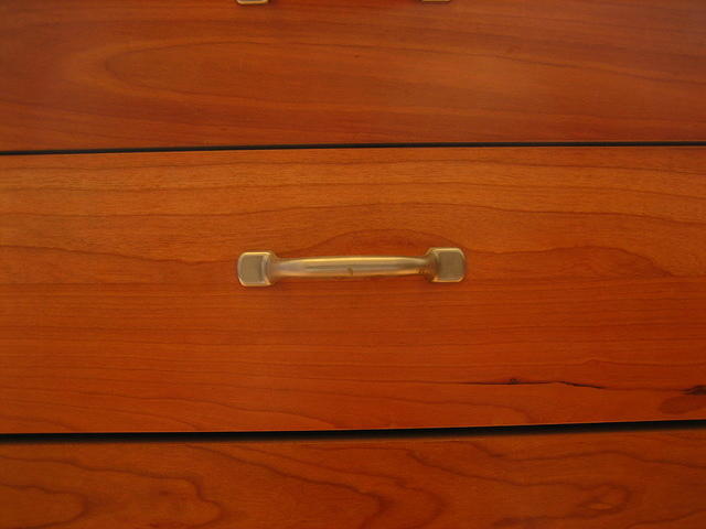red wooden furniture interior design texture handle drawer