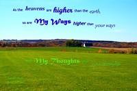 God's Ways--Thoughts Higher