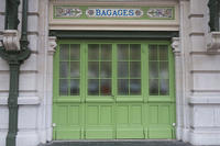 Bagages de l'ancienne gare des Brotteaux, Lyon